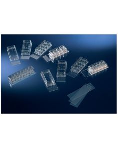 Nunc Coverglass for 178599 Chamber Slide System, 16 well