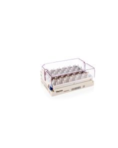 Thermo Scientific 331830-BR Nunc Latch Rack for 1.8 mL Externally-Threaded Universal Tubes, Externally-Threaded Universal Tubes - Beige (Case of 10)