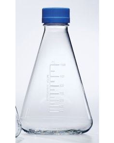 Nalgene Single-Use PETG Erlenmeyer Flasks with Plain Bottom: Sterile