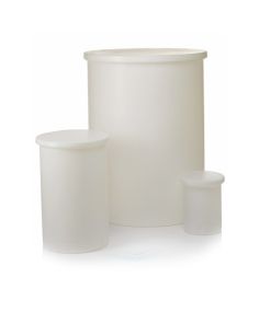 Nalgene™ Heavy-Duty Cylindrical LLDPE Tanks with Cover