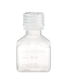 Nalgene™ Square Narrow-Mouth PPCO Bottles with Closure