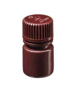 Nalgene™ Opaque Amber HDPE Diagnostic Bottles with Closure: Bulk Pack