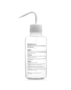 Nalgene™ Right-to-Understand FEP Safety Wash Bottles with Globally Harmonized System (GHS) Labeling for Harsh Chemicals