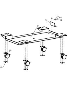 Trolley for VersaCool™ Refrigerated Circulating Bath