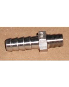 THERMO M60-0100-00 HOSE FITTING1/8NPTX3/8 HOSE ID ST.STL