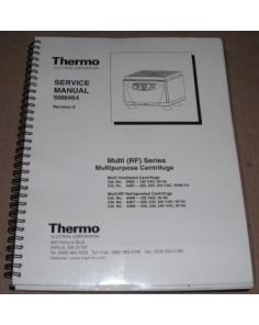 THERMO OM8464 OPERATION MANUAL FOR IEC MULTI