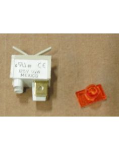 THERMO PLX76 PILOT LIGHT 125V AMBER FLAT