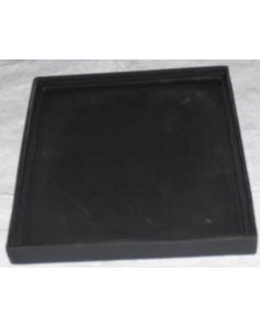 THERMO PT482X1 PLATE RUBBER TOP BLACK