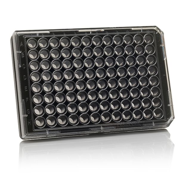 Nunc™ 96-Well Optical-Bottom Microplate, black, TC surface