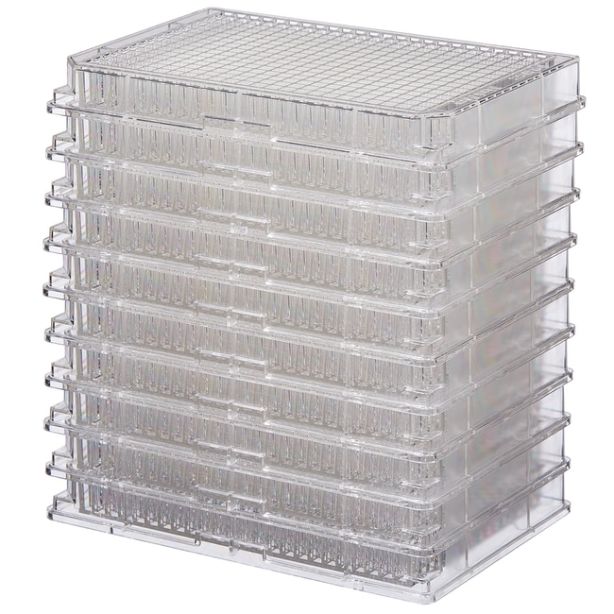 Clear Flat-Bottom Immuno Nonsterile 384-Well Plates