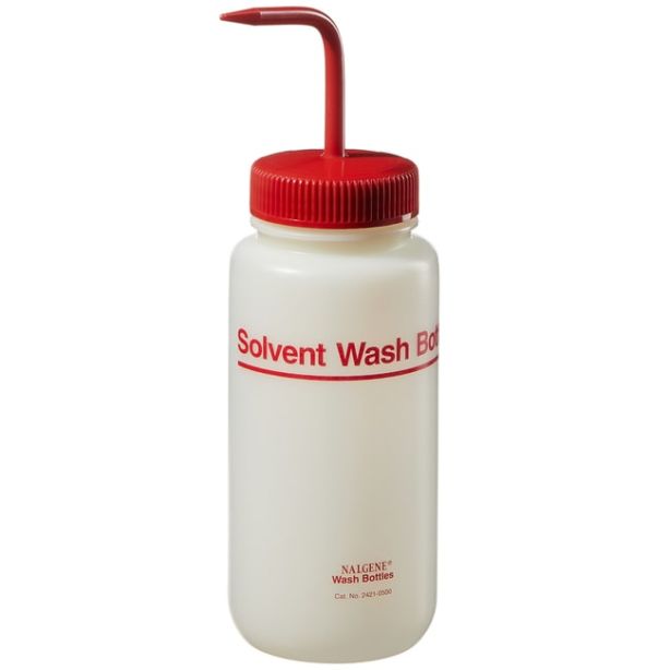 Nalgene™ Fluorinated HDPE Solvent Wash Bottle