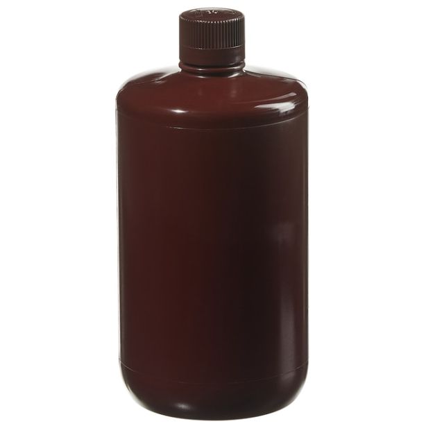 Nalgene™ Large Narrow-Mouth Amber Bottles