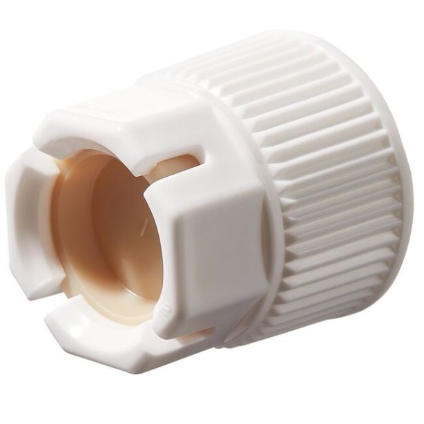 Nalgene™ Polypropylene, Spigot Closure with Polypropylene Lock Nut and TPE plug