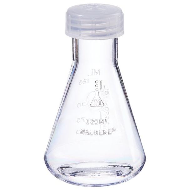 Nalgene™ Polycarbonate Erlenmeyer Flasks with Closure