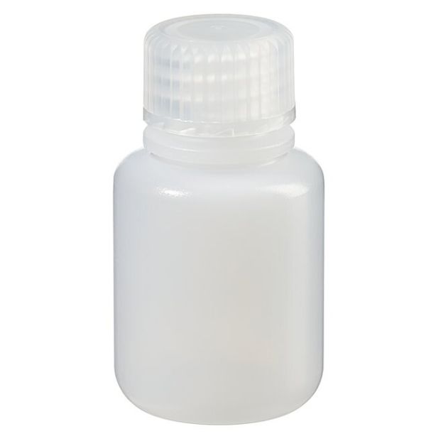 Nalgene™ Narrow-Mouth Natural HDPE Packaging Bottles with Closure: Bulk Pack