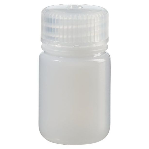 Nalgene™ Wide-Mouth HDPE Packaging Bottles with Closure: Bulk Pack