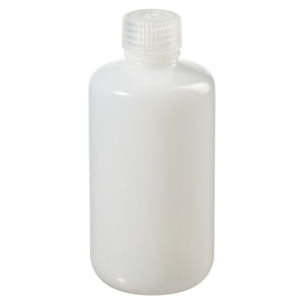 Nalgene™ Certified Low Particulate Narrow-Mouth HDPE Bottles with Closure: Lab Pack
