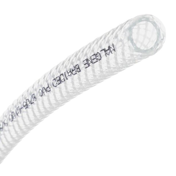 Nalgene™ 980 Braided Clear PVC Tubing