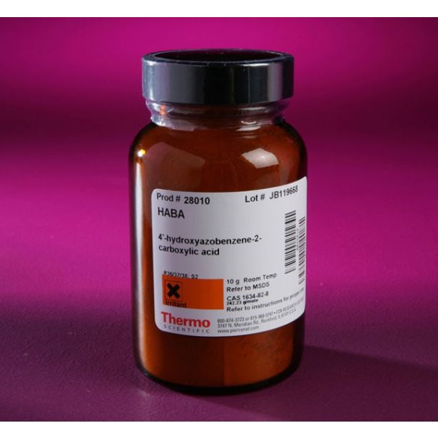 HABA (4'-hydroxyazobenzene-2-carboxylic acid)