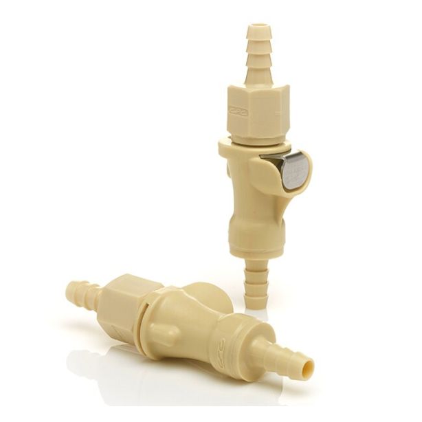 Nalgene™ Valved Barbed Quick Disconnects