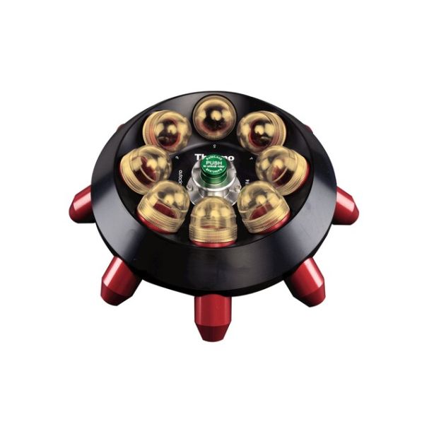 8 x 50 Individually Sealed Fixed Angle Rotor for 50 mL conical (for compact and 1.6L General Purpose Centrifuges)
