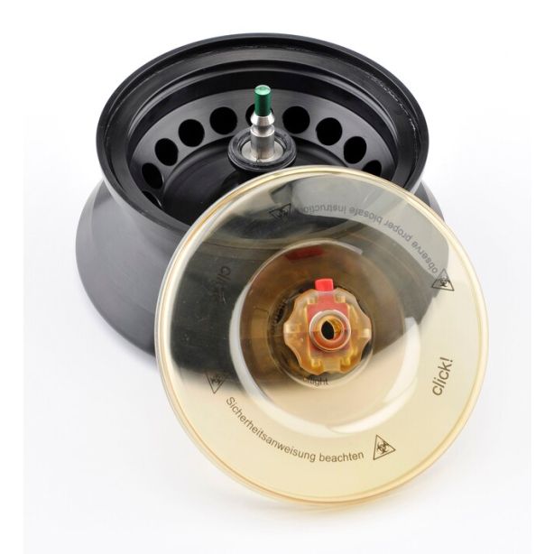 MicroClick 18 x 5 Fixed Angle Microtube Rotor for Compact and 1.6 L and 4 L General Purpose Centrifuges