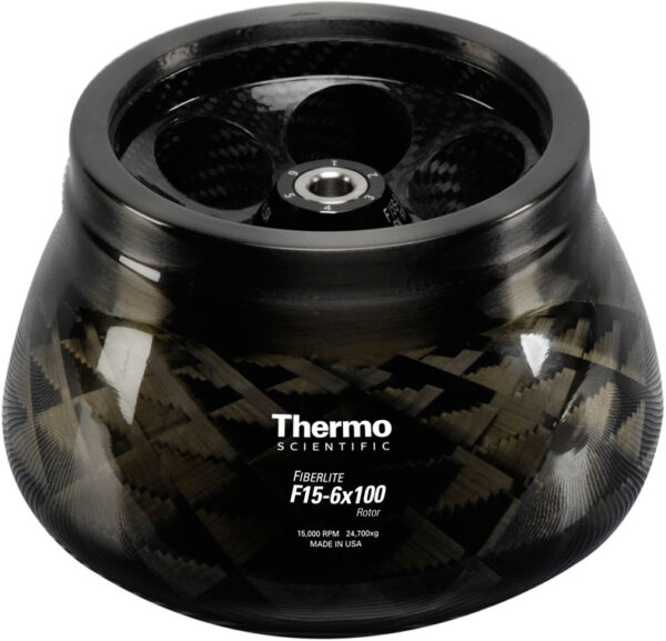 Thermo Scientific Fiberlite F15 6x100 Carbon Fiber Fixed Angle Rotor