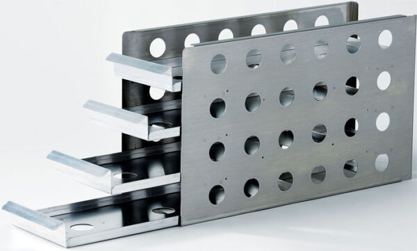 Thermo Scientific Freezer Rack - Sliding Drawer - Holds 12 Boxes (2-inch)