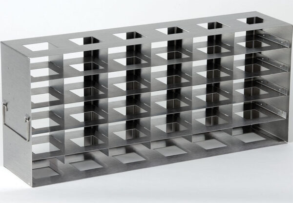 Thermo Scientific Freezer Rack - Side Access - Holds 30 Deepwell Microplates